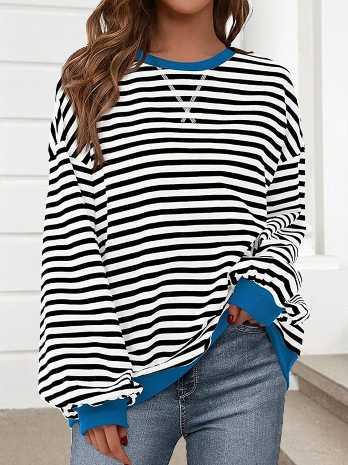 Cotton Regular Fit Crew Neck Casual Hoodie