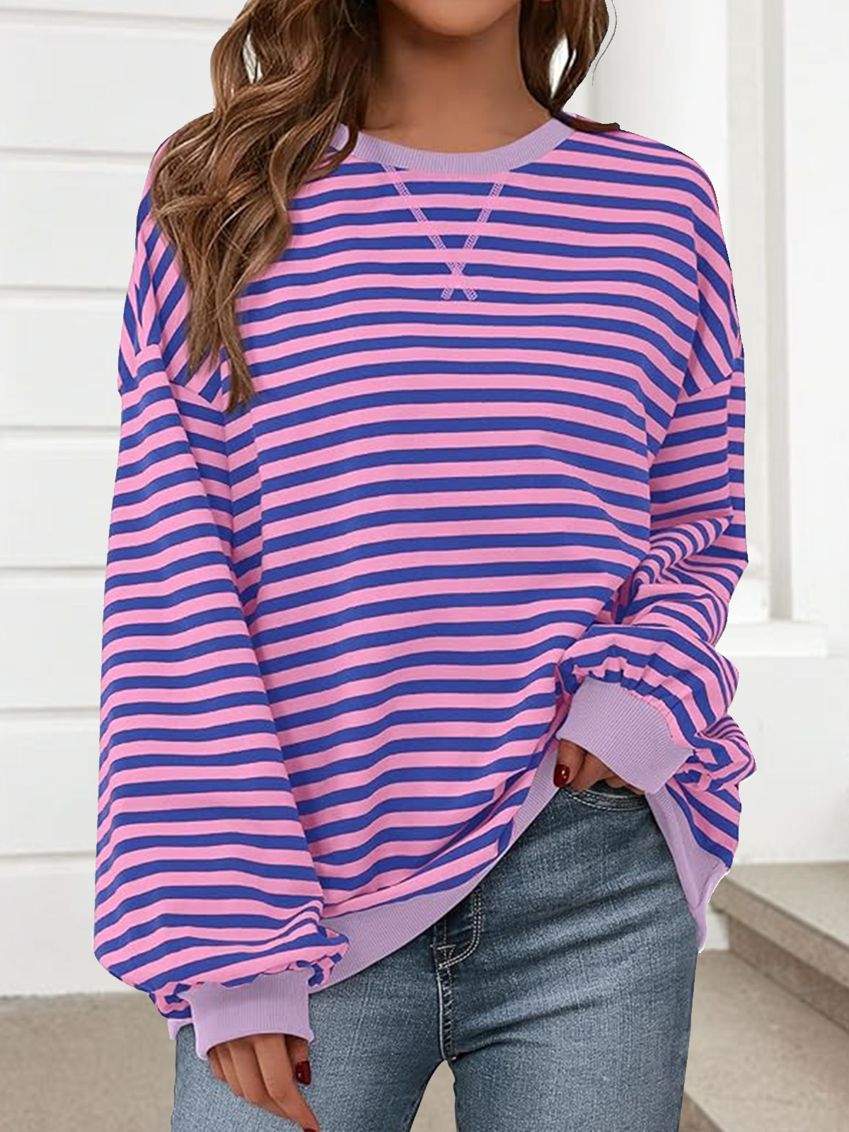 Cotton Regular Fit Crew Neck Casual Hoodie