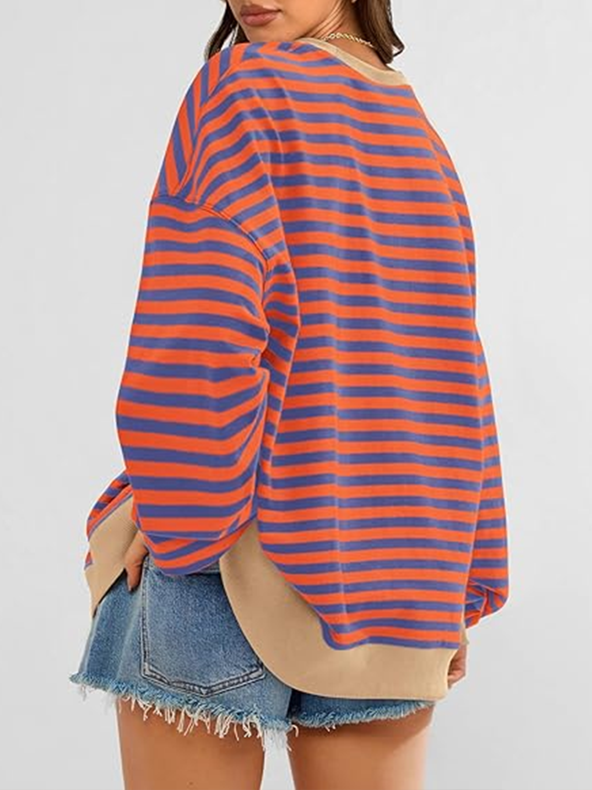 Cotton Regular Fit Crew Neck Casual Hoodie