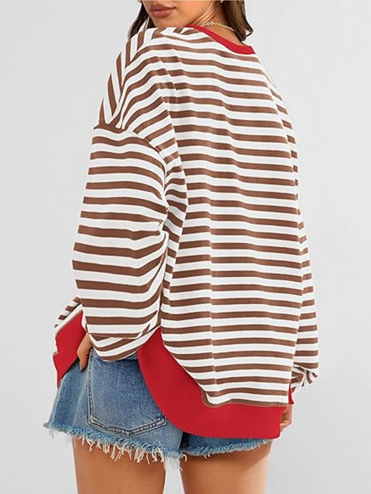 Cotton Regular Fit Crew Neck Casual Hoodie