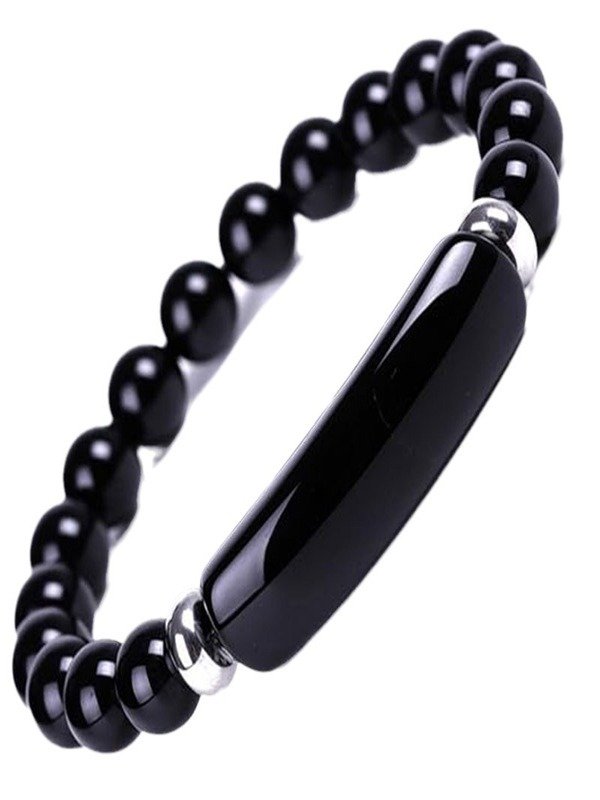 New Natural Stone 8mm Amethyst Rose Quartz Crushed Stone Butterfly Two-piece Bracelet