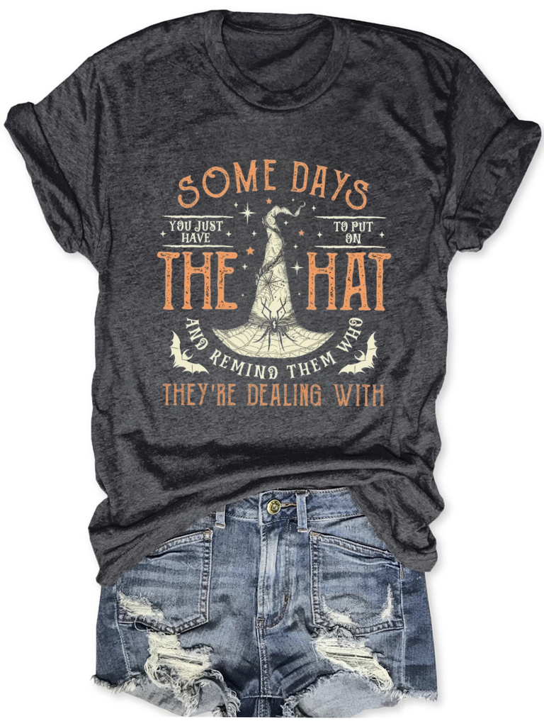 Women Halloween Crew Neck Cotton Short Sleeve Casual Daily Summer T-shirt