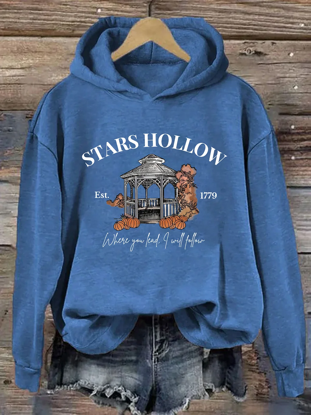 Stars Hollow Where You Lead I Will Follow Hoodie