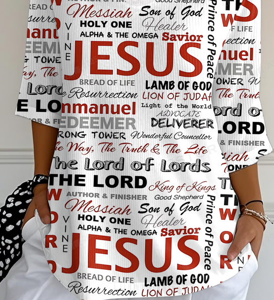 Women Text Letters V Neck Three Quarter Sleeve Casual Daily Spring/Fall T-shirt