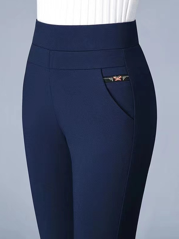 Women Plain Casual Leggings Daily All Season Straight Pants