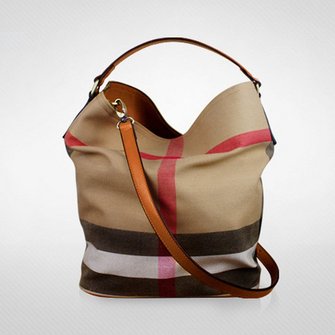 Women‘s Versatile Checked Large Capacity Canvas Bags