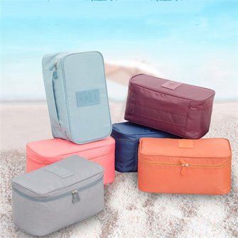 Waterproof Nylon Travel Lightweight Underclothes Wash Cosmetic Storage Bags