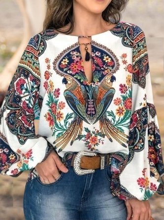 plus size boho blouses