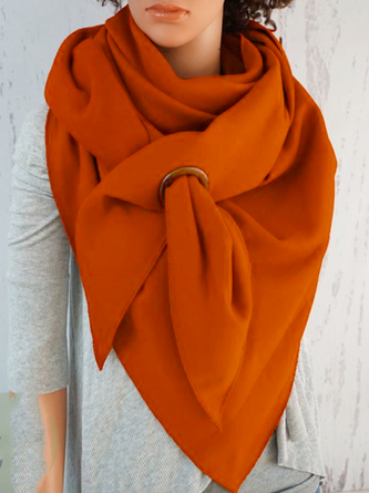 Cotton-blend Flannel Casual Scarves & Shawls