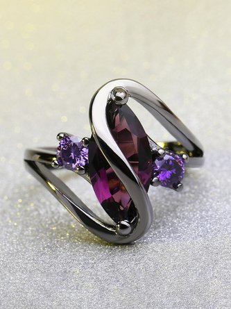 Sapphire Marquise Large Gemstone Ring