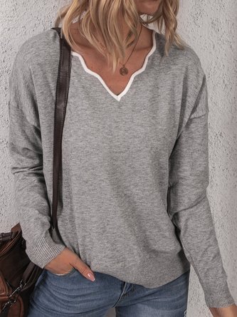 Long Sleeve Casual Sweater