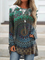 Casual Round neck Tribal Casual Shirts & Tops
