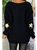 Geometric Long Sleeve Casual Sweater