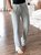 Jersey Melange Basic Casual Homewear Sports Pants