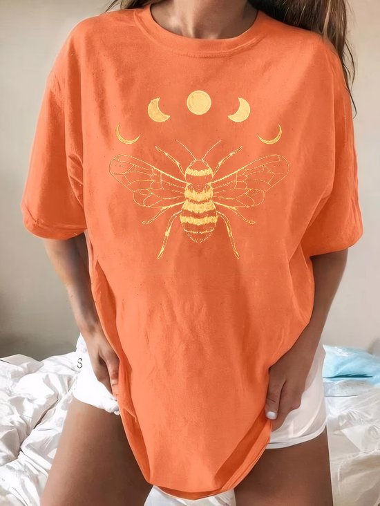 Neojana Sun Eater Bee Design T-Shirt