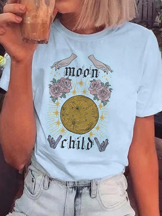 Moon Child Womens Tee