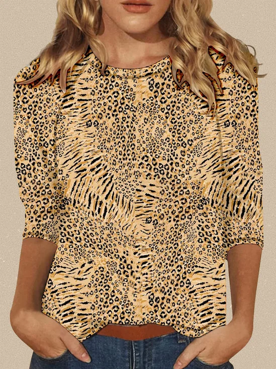 Women Printed Long Sleeve T-Shirt