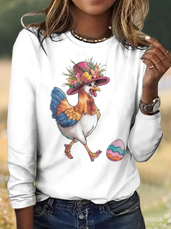 Casual Crew Neck T-Shirt