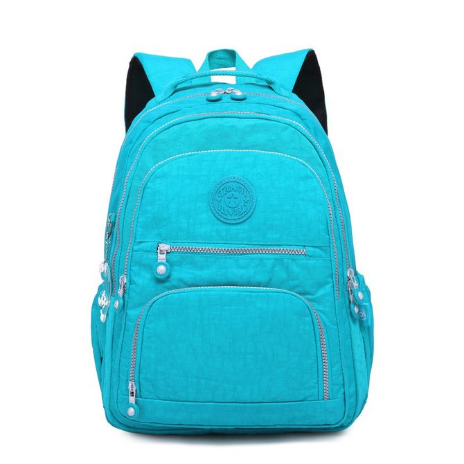Outdoor Travel Waterproof Nylon Casual Multi Pockets Backpack anniecloth