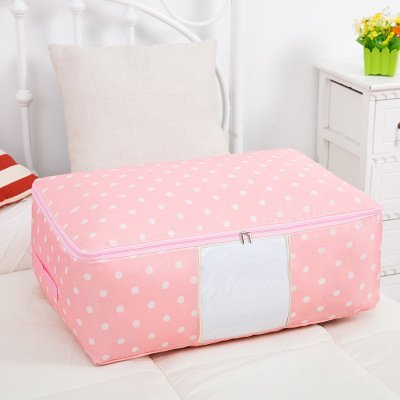 Washable Portable Storage Container  Lovely Print Oxford Clothes Quilts Storage Bags Folding Organizer