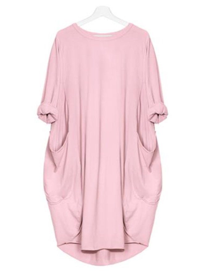 batwing pocket dress