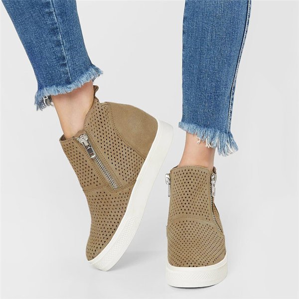 Wedges Sneakers Casual Breathable anniecloth Shoes | anniecloth