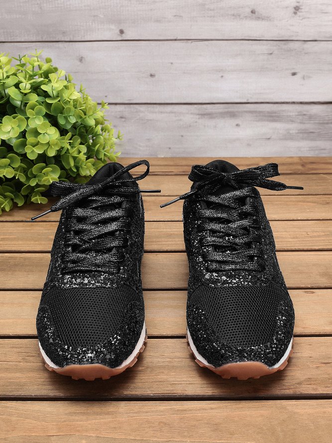 Women Muffin  Rhinestone New Crystal  Platform Sneakers