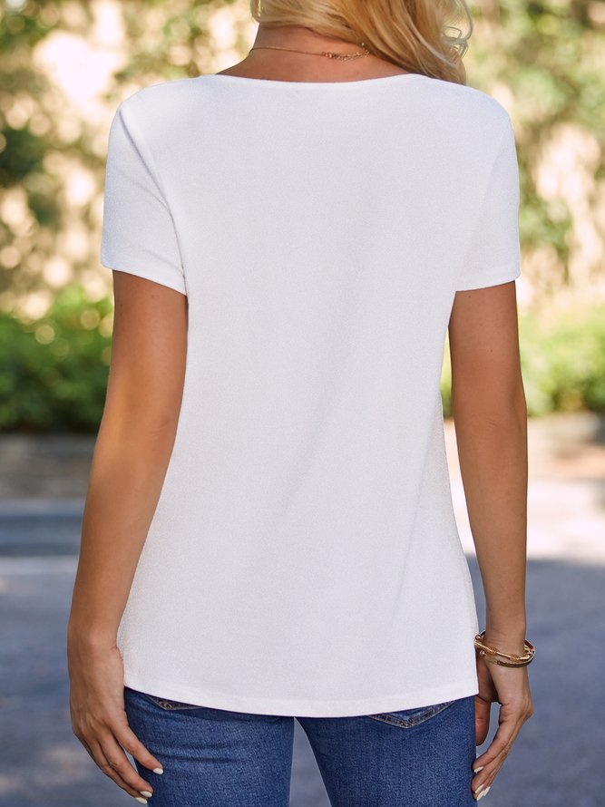 Casual Short Sleeve T-Shirt