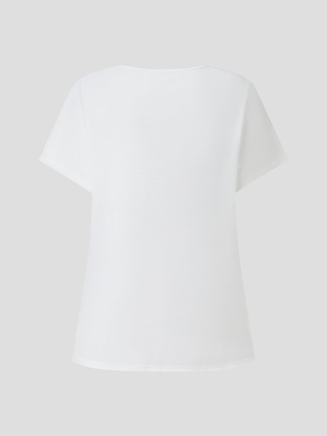 Loosen Casual Short Sleeve T-Shirt