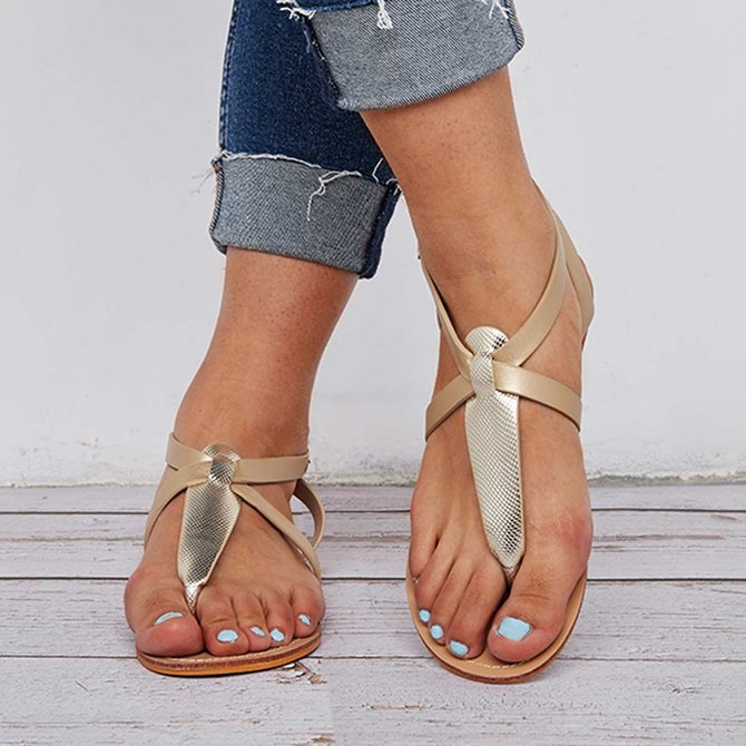 simple pu flip flops