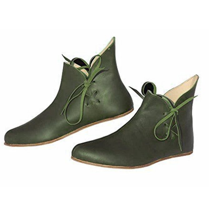 Fall Flat Heel Boots