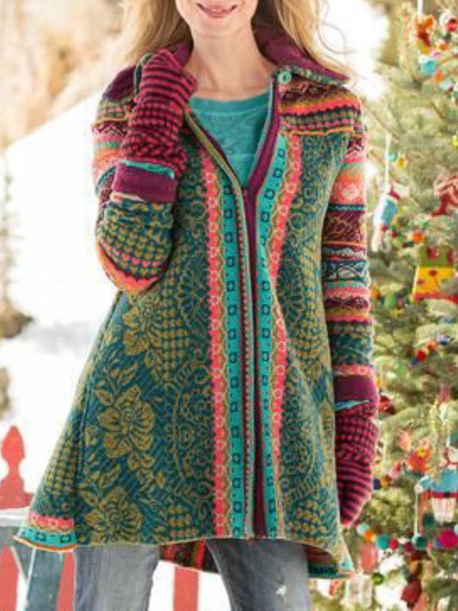 white sweater coat womens