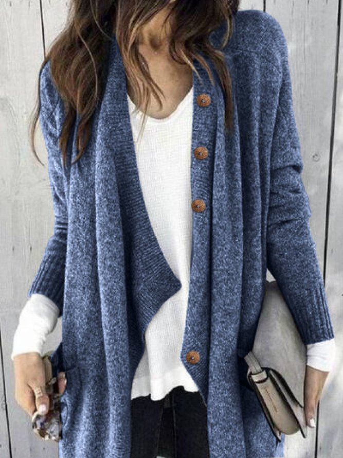 Casual Long Sleeve Outerwear