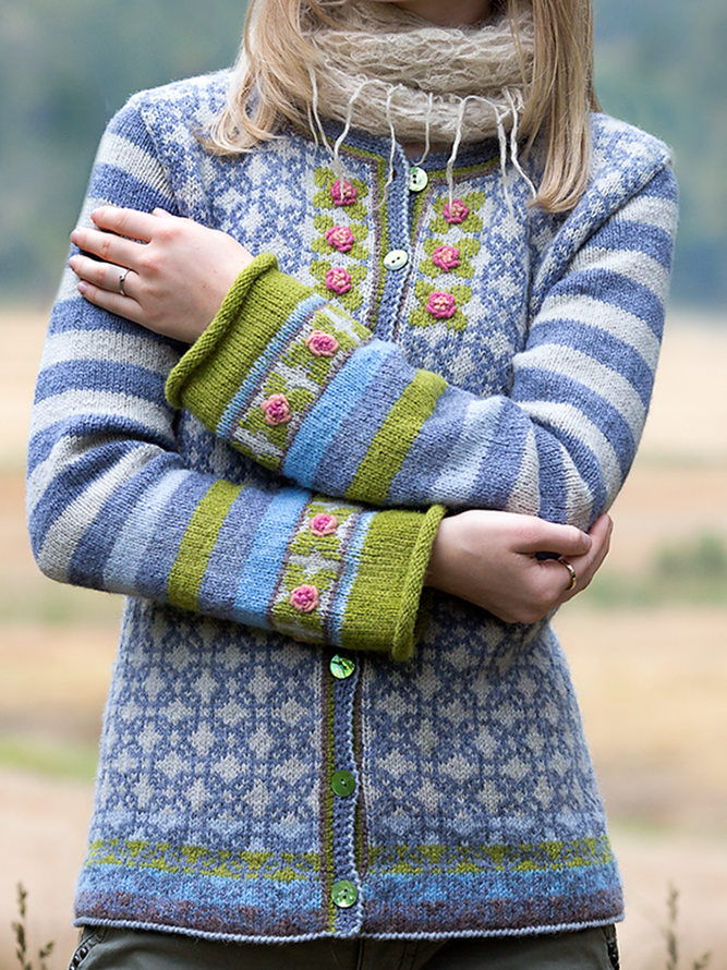 Long Sleeve Round Neck Cardigans Clothing Long Sleeve Cardigans