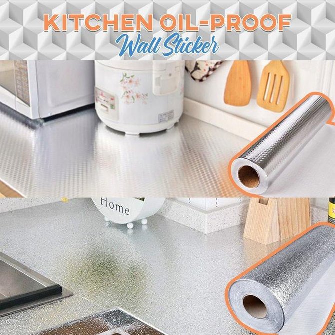 Kitchen OilProof Wall Sticker anniecloth
