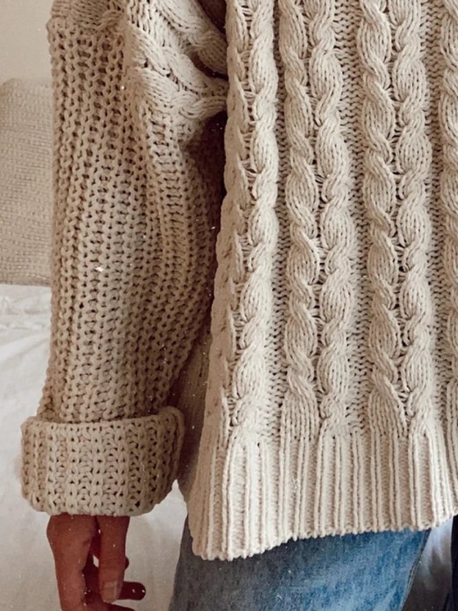 Casual Cotton Sweater