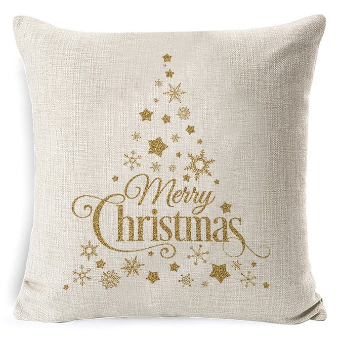 Super soft peach skin pillowcase cushion pillow case Christmas pillow case 45*45cm