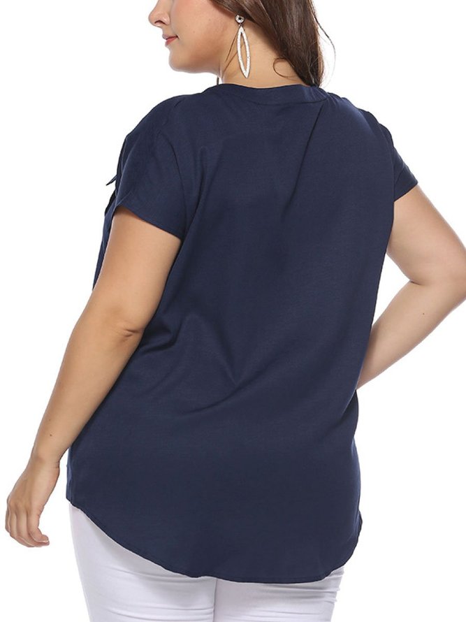 Plus Size Summer Tops Women Casual Tops
