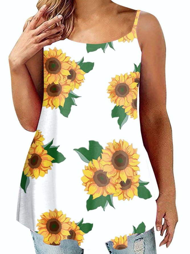 casual floral-print shirts & tops