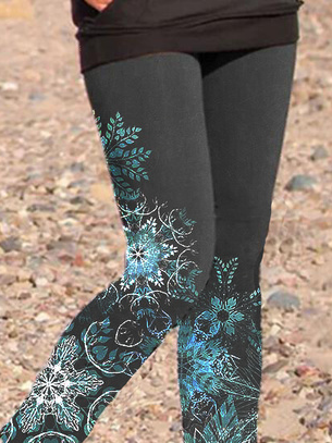 Floral Printed Legging