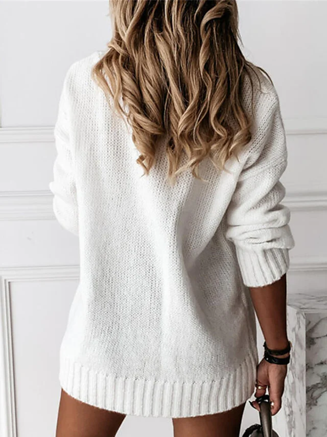 Acrylic Regular Fit Long sleeve Casual Sweater
