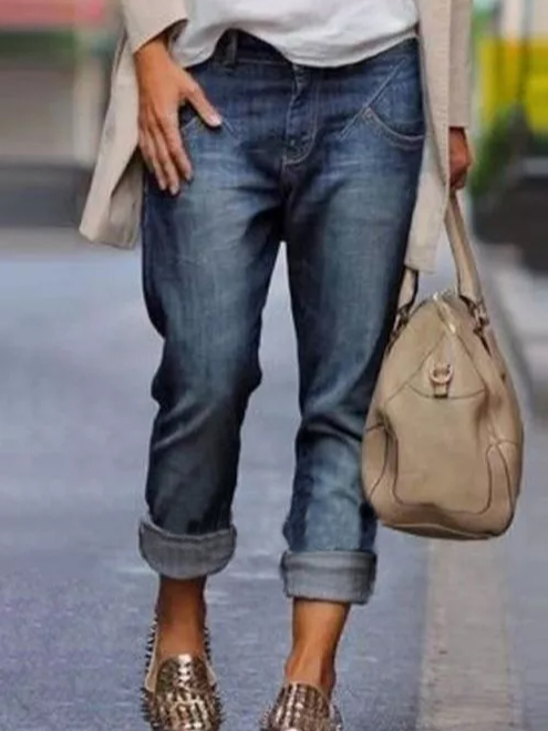 Loosen Denim Casual Jeans