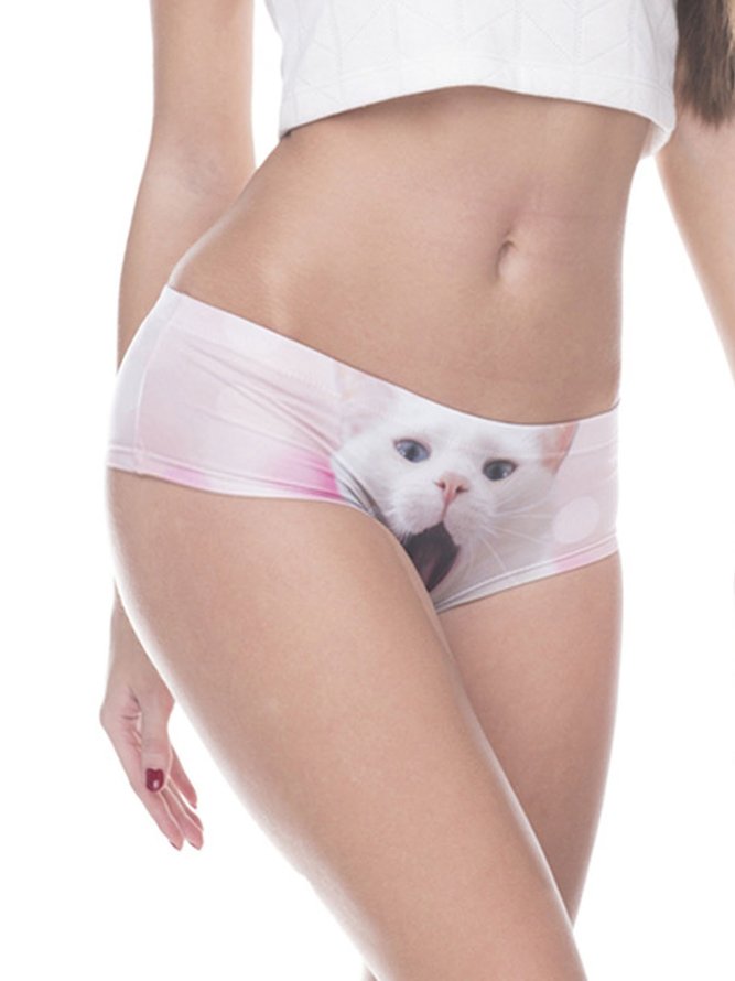 Animal 3D Printed Pattern Women's Panties