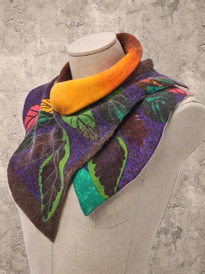 Women Polyester Holiday Scarf  of 5 Colors