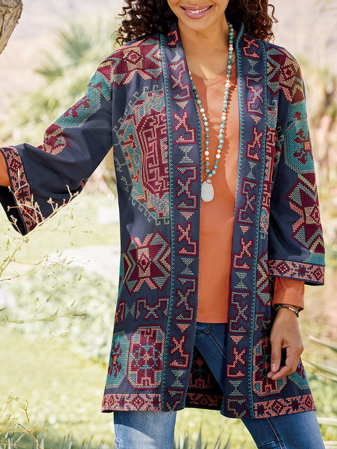 Ethnic Cotton-Blend Other Coat