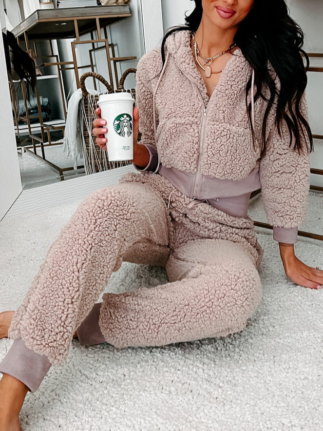 Hoodie Regular Fit Casual Two Piece Sets