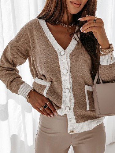 Urban Plain Loose Long Sleeve Sweater Coat