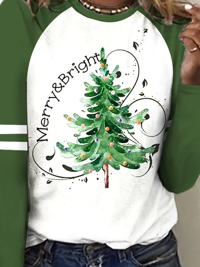 Christmas Casual Regular Fit T-Shirt