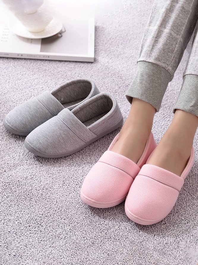 Plain Simple Casual Pregnant Women Can Wear Home Shoes