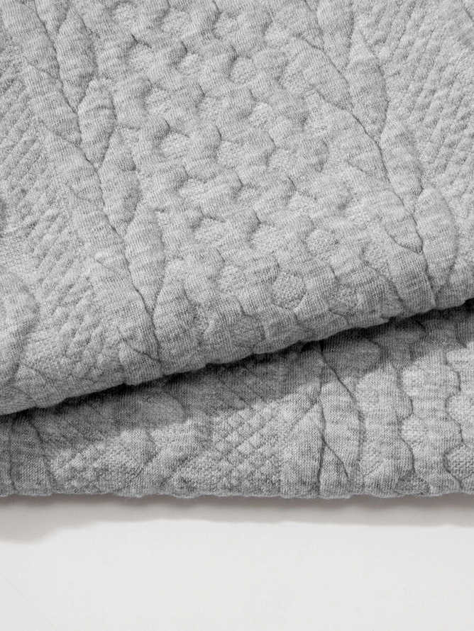 Fluff/Granular Fleece Fabric Casual Casual Pants